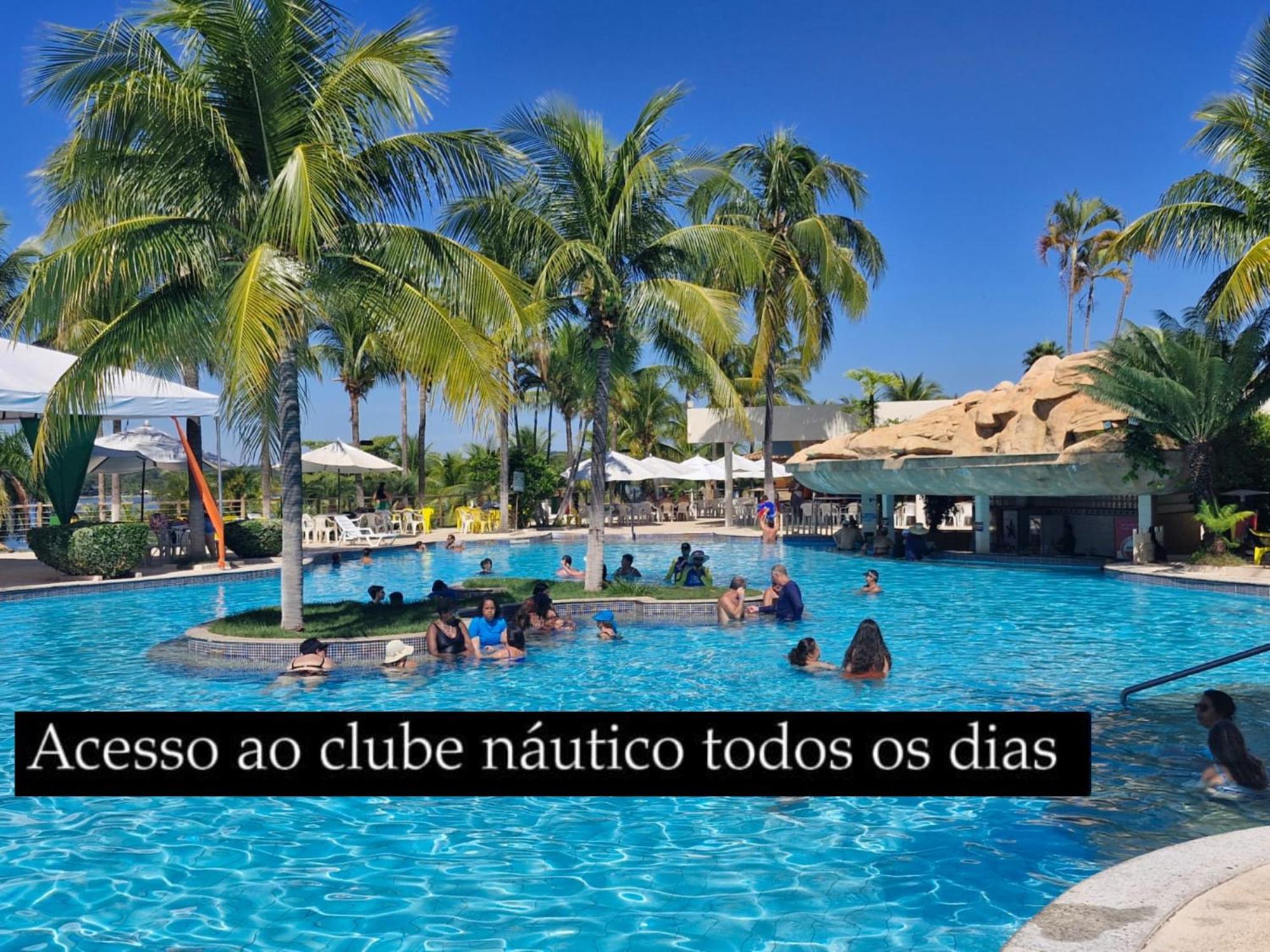 Nautico Flat Com Acesso Ao Clube Nautico Praia- كلدس نوفاس المظهر الخارجي الصورة