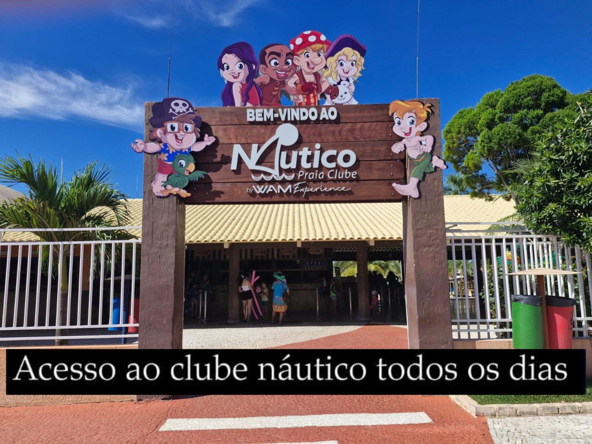 Nautico Flat Com Acesso Ao Clube Nautico Praia- كلدس نوفاس المظهر الخارجي الصورة